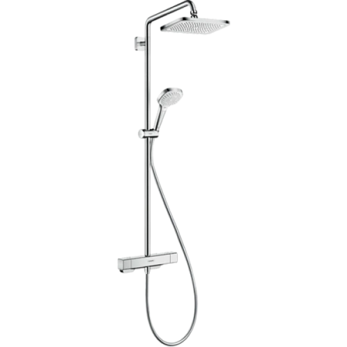 Душевая система Hansgrohe Croma E Showerpipe 280 1jet EcoSmart 9 л/мин 27660000 Душевая система Hansgrohe Croma E Showerpipe 280 1jet EcoSmart 9 л/мин 27660000
