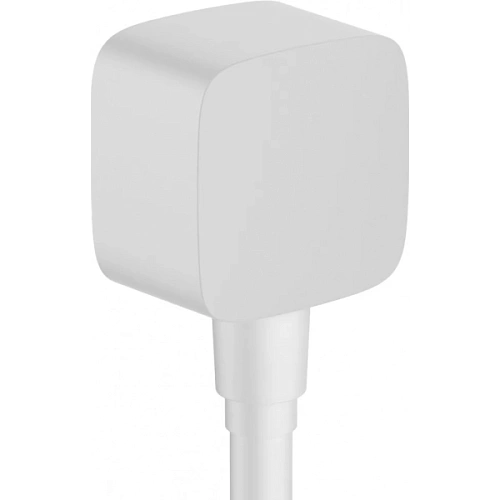 Шланговое подключение Hansgrohe FixFit 26457700 матовый белый Шланговое подключение Hansgrohe FixFit 26457700 матовый белый