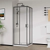 Душевой уголок Vincea City VSS-5CT900CLGM, 900x900, вороненая сталь, стекло прозрачное Душевой уголок Vincea City VSS-5CT900CLGM, 900x900, вороненая сталь, стекло прозрачное