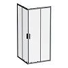 Душевой уголок AM.PM Gem W90G-403-9090BT 90x90 черный матовый, стекло прозрачное Душевой уголок AM.PM Gem W90G-403-9090BT 90x90 черный матовый, стекло прозрачное