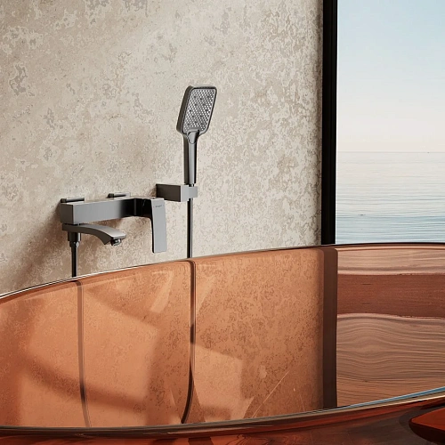 Смеситель для ванны Raglo R01.30.09, графит Смеситель для ванны Raglo R01.30.09, графит