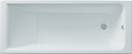 Акриловая ванна DIWO Переславль 150x70 прямоугольная, белая, российская, пристенная, с ножками 50666 506662