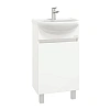 Тумба под раковину Onika Милтон 45 см 104510 напольная, белая (дляУют 45) Тумба под раковину Onika Милтон 45 см 104510 напольная, белая (дляУют 45)