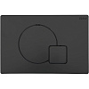 Картинка анонса товара «клавиша смыва black&amp;white wpi-09522 серия q, цвет: matt black (244х162х11)»