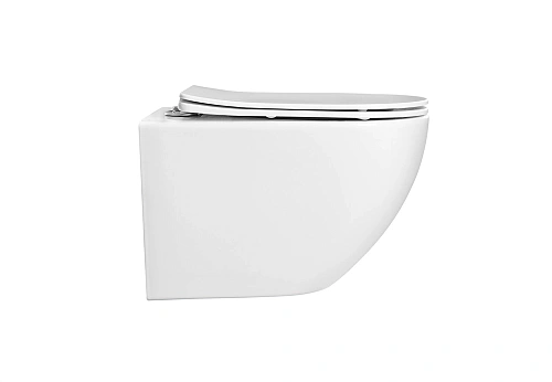 Унитаз подвесной Aquatek ЕВРОПА AQ1901-00 525x360x320 безободковый тонкое сиденье Soft Close Унитаз подвесной Aquatek ЕВРОПА AQ1901-00 525x360x320 безободковый тонкое сиденье Soft Close