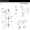 Гигиенический душ WHITECROSS Y SYSYBI3GL золото наружного монтажа Гигиенический душ WHITECROSS Y SYSYBI3GL золото наружного монтажа