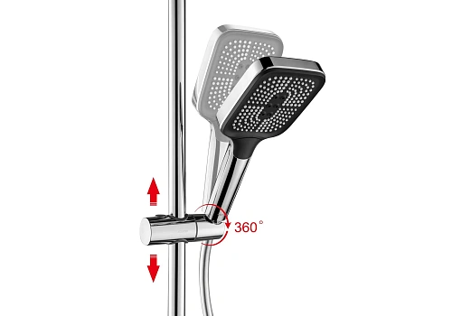 Душевая система Aquatek ПОЛАРИС AQ3040CR хром Душевая система Aquatek ПОЛАРИС AQ3040CR хром
