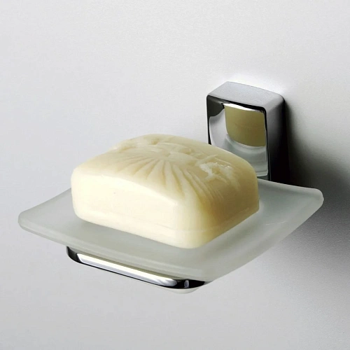 Мыльница WasserKRAFT Leine K-5029 хром Мыльница WasserKRAFT Leine K-5029 хром