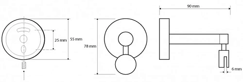 Держатель туалетной бумаги Bemeta OMEGA 144312022 301501131 Держатель туалетной бумаги Bemeta OMEGA 144312022 301501131