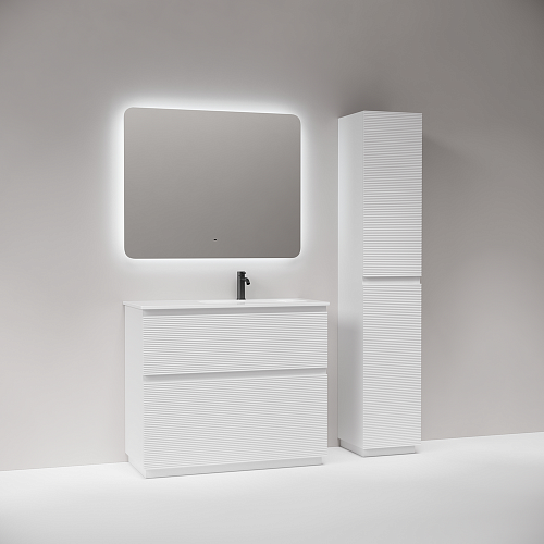 Тумба под раковину SANCOS Folk Floor FL100FRW правая 995х445х850 Bianco, напольная Тумба под раковину SANCOS Folk Floor FL100FRW правая 995х445х850 Bianco, напольная