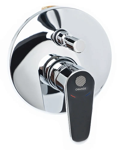 Смеситель для ванны Orange Otto M22-500cr скрытого монтажа Смеситель для ванны Orange Otto M22-500cr скрытого монтажа