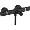 Картинка анонса товара «смеситель для ванны hansgrohe ecostat comfort, вм 13114670, матовый черный термостатический»