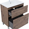 Тумба под раковину Aquanet Алвита New 70 00344128 напольная, дуб веллингтон табак Тумба под раковину Aquanet Алвита New 70 00344128 напольная, дуб веллингтон табак