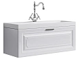 Тумба под раковину AQWELLA Empire 100см Emp.01.10/W подвесная, белая Тумба под раковину AQWELLA Empire 100см Emp.01.10/W подвесная, белая