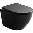 Унитаз подвесной Ceramica Nova UNO CN11001MB черный матовый Унитаз подвесной Ceramica Nova UNO CN11001MB черный матовый