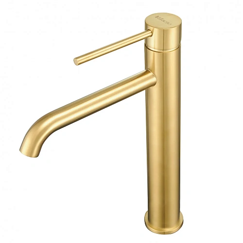 Смеситель для раковины Milacio Ultra ( MCU.551.GD ) золото Смеситель для раковины Milacio Ultra ( MCU.551.GD ) золото