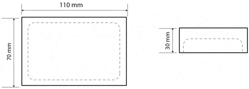 Мыльница Bemeta VISTA 120108196-102 Мыльница Bemeta VISTA 120108196-102