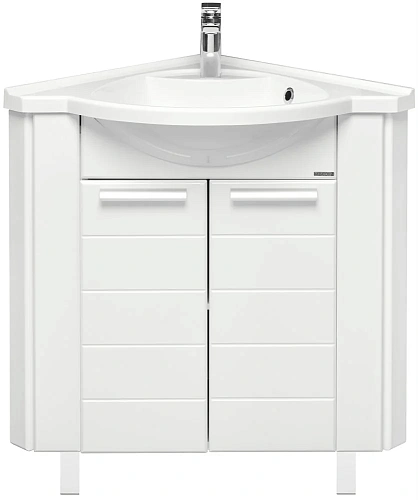 Тумба под раковину Aquaton Альтаир 62 угловой белый 1A042601AR010 Тумба под раковину Aquaton Альтаир 62 угловой белый 1A042601AR010