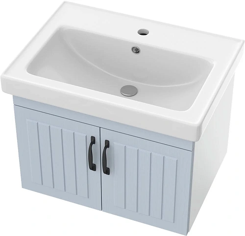 Тумба с раковиной DIWO Сочи 60 подвесная, дуб альбион 579240 Тумба с раковиной DIWO Сочи 60 подвесная, дуб альбион 579240