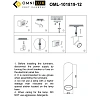 Светильник встраиваемый-накладной Omnilux Arlate OML-101819-12 Светильник встраиваемый-накладной Omnilux Arlate OML-101819-12