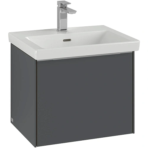 Тумба под раковину Villeroy & Boch Subway 3.0 Graphite / Graphite C57902VR Тумба под раковину Villeroy & Boch Subway 3.0 Graphite / Graphite C57902VR