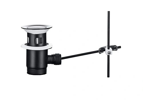 Смеситель для раковины Aquatek ВЕГА AQ1011MB черный матовый Смеситель для раковины Aquatek ВЕГА AQ1011MB черный матовый