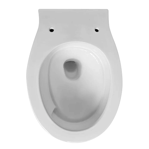 Унитаз подвесной ABBER Bequem AC1127 белый, безободковый, смыв торнадо и струйный смыв Унитаз подвесной ABBER Bequem AC1127 белый, безободковый, смыв торнадо и струйный смыв