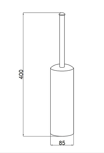 Ершик для унитаза Boheme Murano 10908-G Ершик для унитаза Boheme Murano 10908-G