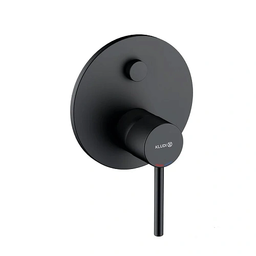 Смеситель для ванны Kludi BOZZ 387593976 черный матовый Смеситель для ванны Kludi BOZZ 387593976 черный матовый