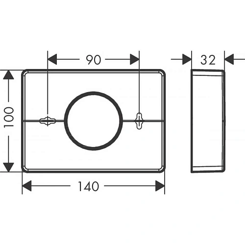 Держатель гигиенических пакетов Hansgrohe AddStoris 41773700, матовый белый Держатель гигиенических пакетов Hansgrohe AddStoris 41773700, матовый белый