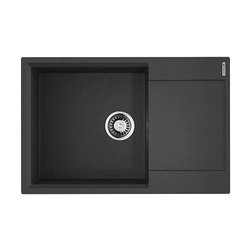 Кухонная мойка Omoikiri Daisen 78-LB-BL Artgranit/черный 4993692 Кухонная мойка Omoikiri Daisen 78-LB-BL Artgranit/черный 4993692