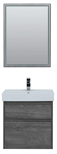 Комплект мебели Aquanet Nova Lite 60 дуб рошелье (2 ящика) 00242920 Комплект мебели Aquanet Nova Lite 60 дуб рошелье (2 ящика) 00242920