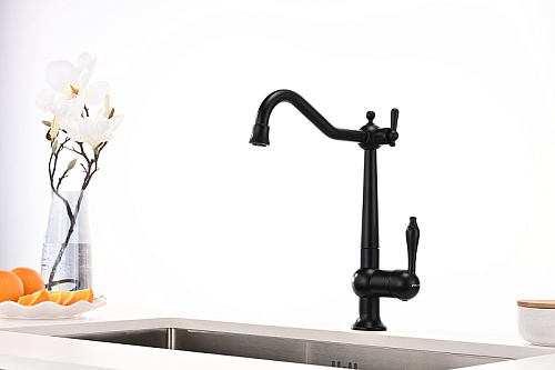 Смеситель для кухни Paulmark RETRO антрацит Re213226-AN Смеситель для кухни Paulmark RETRO антрацит Re213226-AN