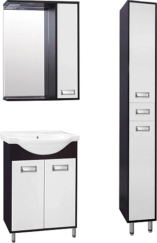 Зеркальный шкаф Style Line Стиль-60 с подсветкой ЛС-00000088 Зеркальный шкаф Style Line Стиль-60 с подсветкой ЛС-00000088