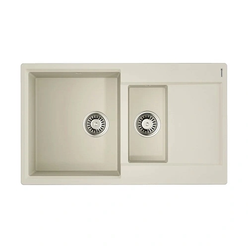 Кухонная мойка Omoikiri Daisen 86-2-PA Artgranit/пастила 4993473 Кухонная мойка Omoikiri Daisen 86-2-PA Artgranit/пастила 4993473