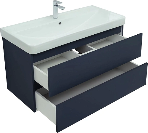 Тумба под раковину Aquanet Вега 2.0 100 маренго 00337945 подвесная Тумба под раковину Aquanet Вега 2.0 100 маренго 00337945 подвесная