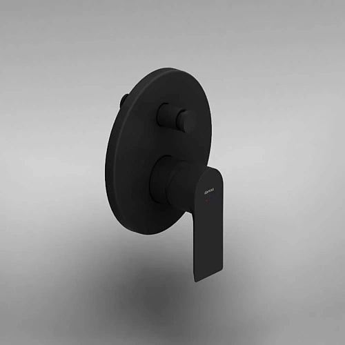 Смеситель для ванны Damixa Apollo 477100300 встраиваемый черный Смеситель для ванны Damixa Apollo 477100300 встраиваемый черный