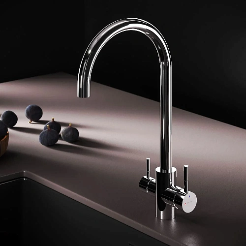 Смеситель для кухни AM.PM X-Joy S F85B07700 с каналом для питьевой воды, хром Смеситель для кухни AM.PM X-Joy S F85B07700 с каналом для питьевой воды, хром