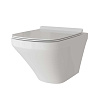 Картинка анонса товара «унитаз подвесной grossman gr-4440s 540x370x365 белый безободковый с тонкой крышкой»