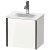 Картинка анонса товара «тумба под раковину duravit xviu xv4030rb222 подвесная 43 см белая глянцевый»