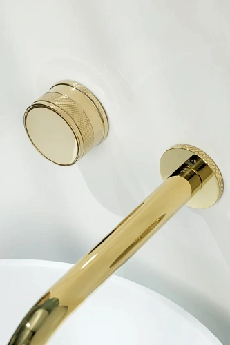 Смеситель для раковины Boheme PRESTIGE GOLD встраиваемый 152-2-G-PR Смеситель для раковины Boheme PRESTIGE GOLD встраиваемый 152-2-G-PR