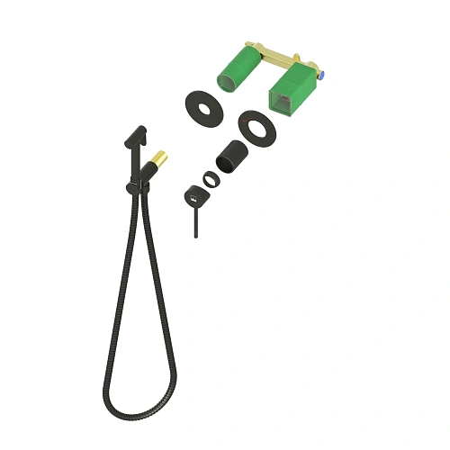 Гигиенический душ Timo Saona 2339/03SM с термостатотом черный Гигиенический душ Timo Saona 2339/03SM с термостатотом черный