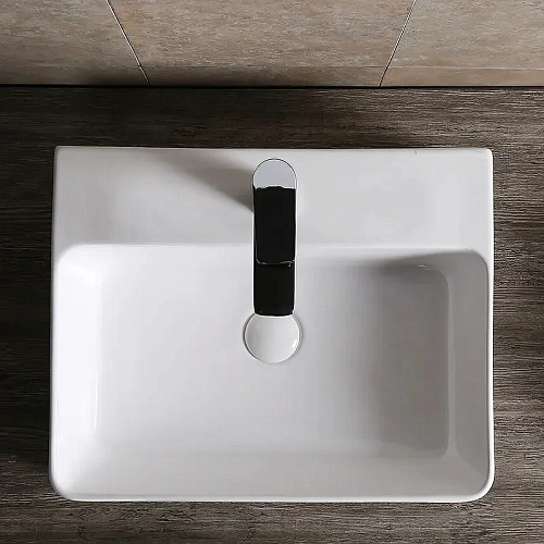 Раковина Ceruttispa CR0094 520х420х150 накладная, белая, прямоугольная, с отверстием под смеситель Раковина Ceruttispa CR0094 520х420х150 накладная, белая, прямоугольная, с отверстием под смеситель