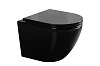 Картинка анонса товара «унитаз подвесной gid tr2122bl 62237y черная глянцевая 51x36x36 с крышкой микролифт»
