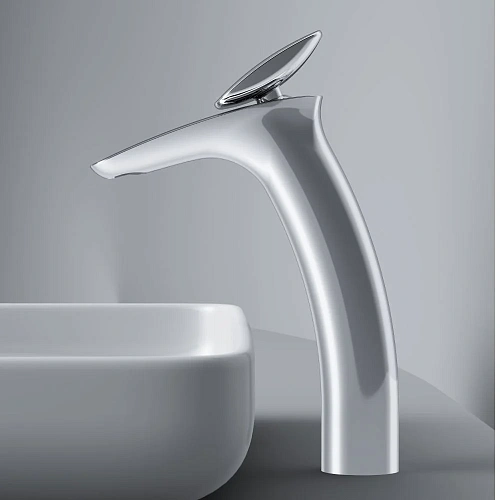 Смеситель для раковины AM.PM Spirit V2.0 F70A92000, высокий, хром Смеситель для раковины AM.PM Spirit V2.0 F70A92000, высокий, хром