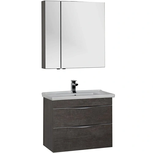 Комплект мебели Aquanet Эвора 80 дуб антик 00183168 Комплект мебели Aquanet Эвора 80 дуб антик 00183168