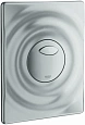 Клавиша смыва GROHE Surf, вертикальны монтаж, матовый хром (42302P00) Клавиша смыва GROHE Surf, вертикальны монтаж, матовый хром (42302P00)