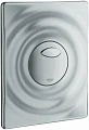 Клавиша смыва GROHE Surf, вертикальны монтаж, матовый хром (42302P00) Клавиша смыва GROHE Surf, вертикальны монтаж, матовый хром (42302P00)