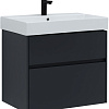 Тумба под раковину Aquanet Бруклин 70 антрацит матовый 00310141 Тумба под раковину Aquanet Бруклин 70 антрацит матовый 00310141