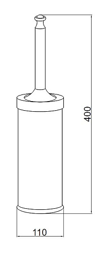 Ершик для унитаза Boheme Provanse 10809 Ершик для унитаза Boheme Provanse 10809